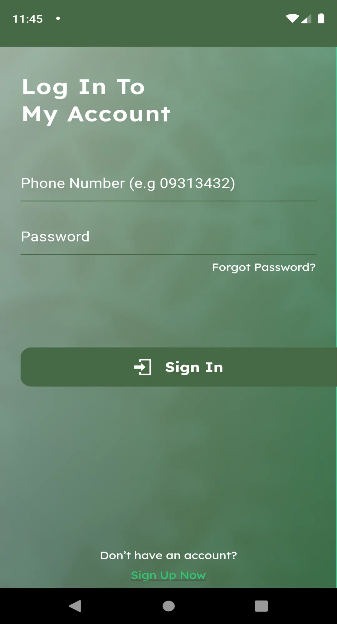 A customer app for workshop with car history
